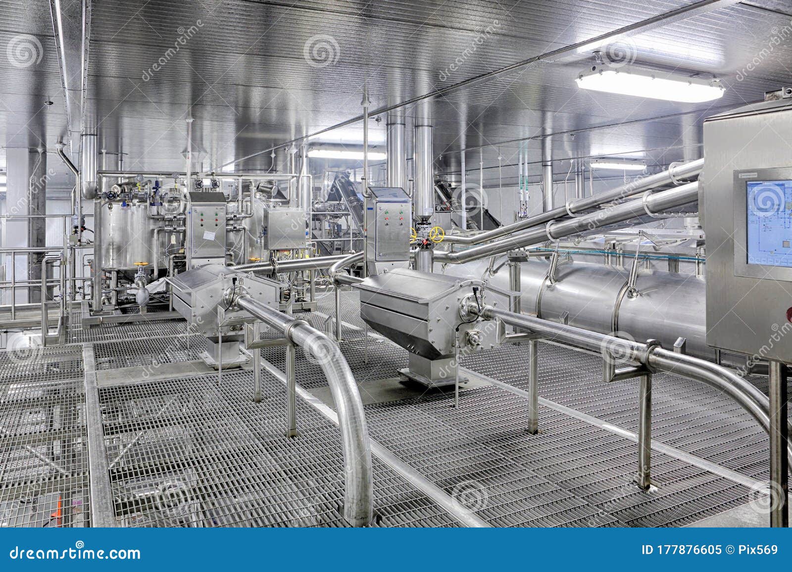 stainless steel food processing machinery
