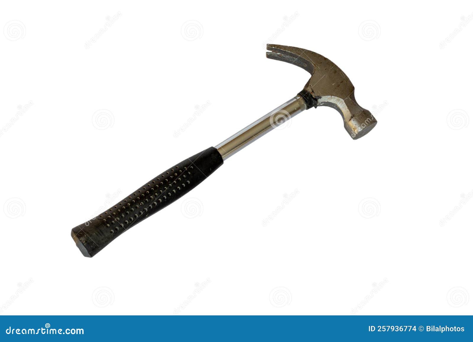 Stainless Steel Hammer on White Isolated Background Stock Photo Image of project, construction