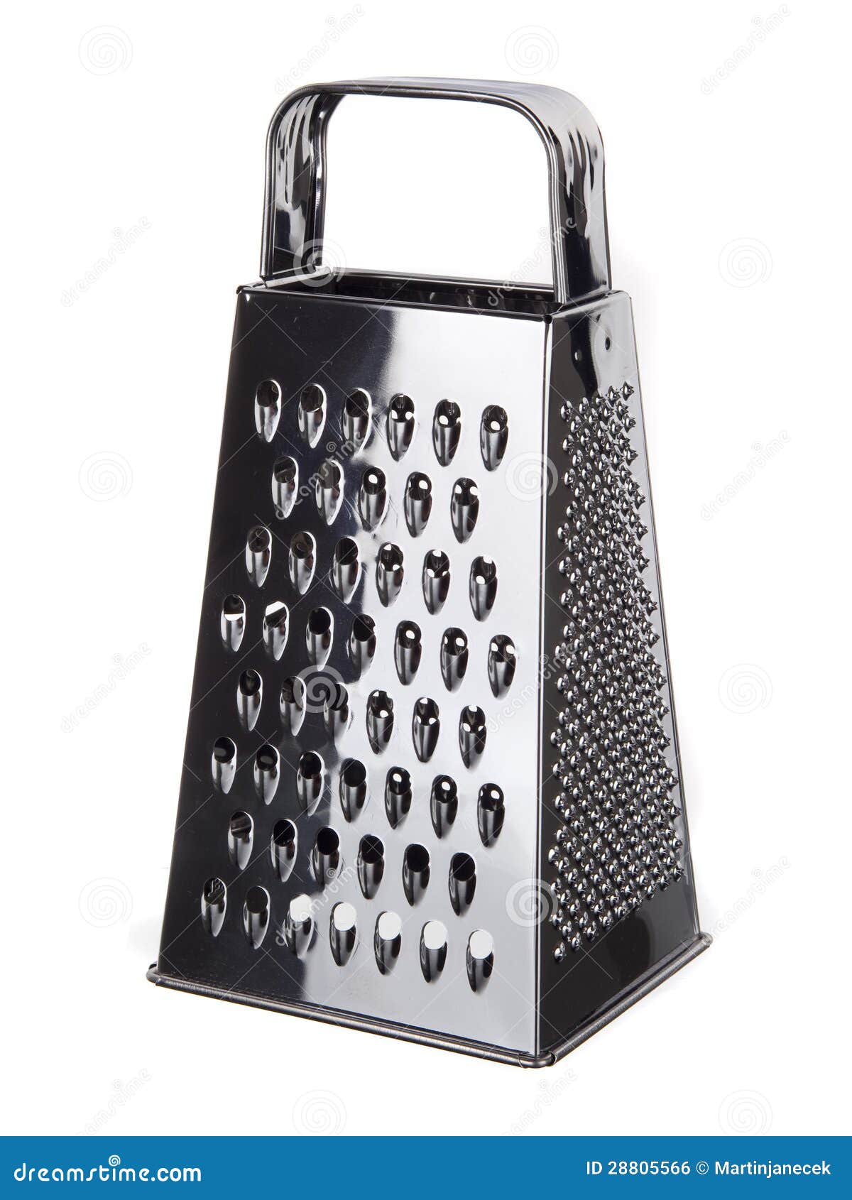 Stainless Steel Kitchen Grater Stock Photo Image of stainless, shine