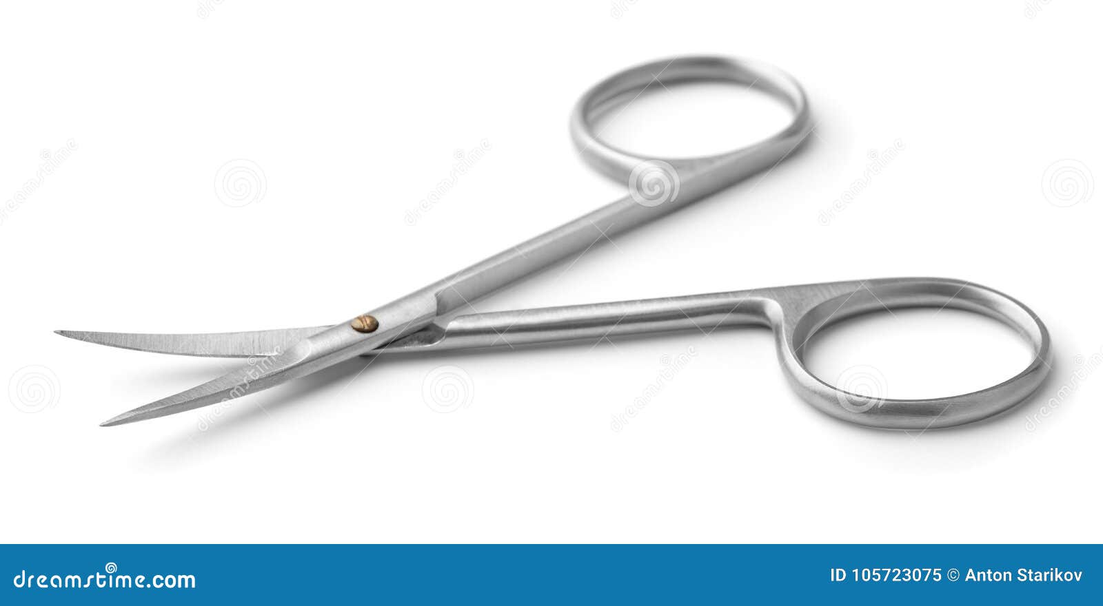 Stainless Steel Manicure Scissors Stock Image - Image of equipment ...