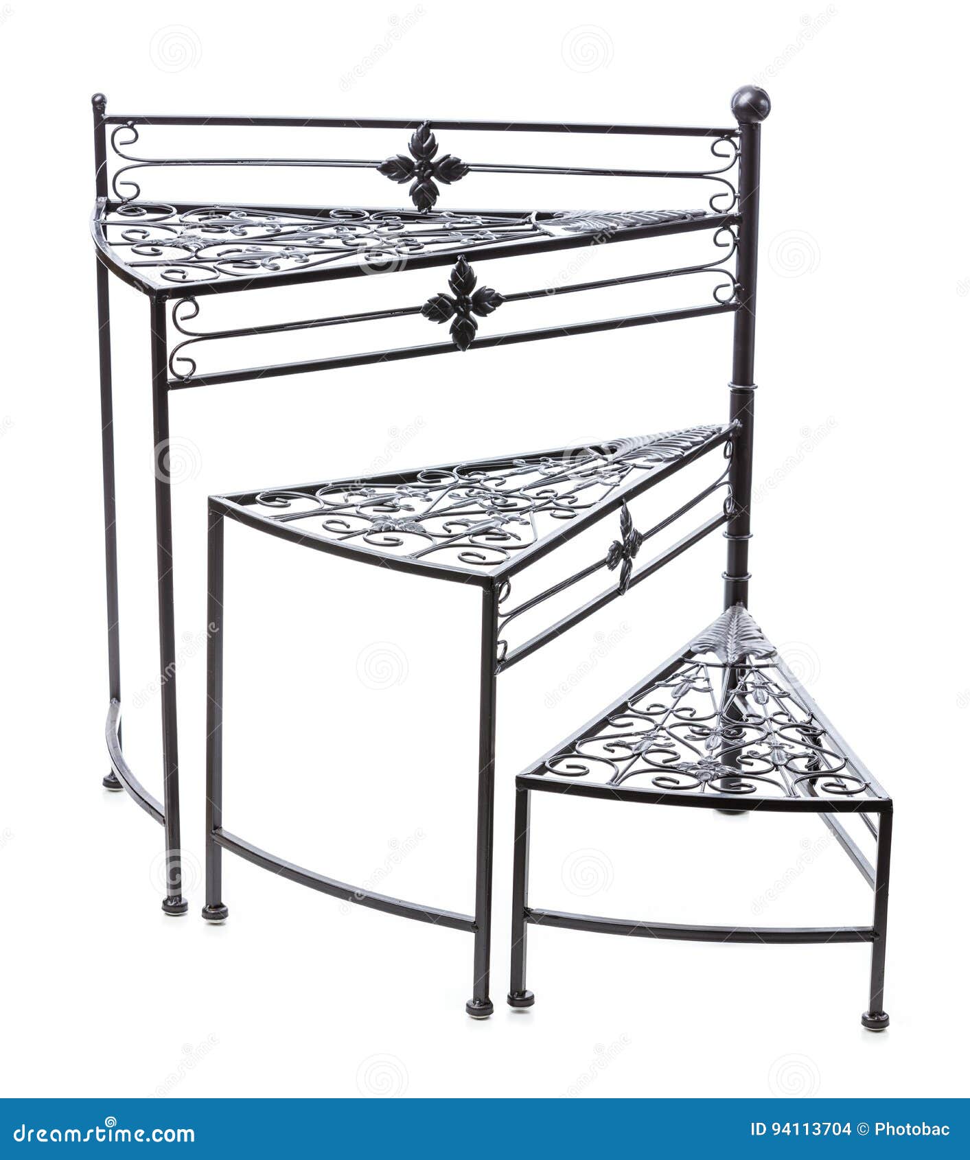 Staircase Design Plant Stand or Display Shelf Unit Stock Photo Image of flower, vintage 94113704