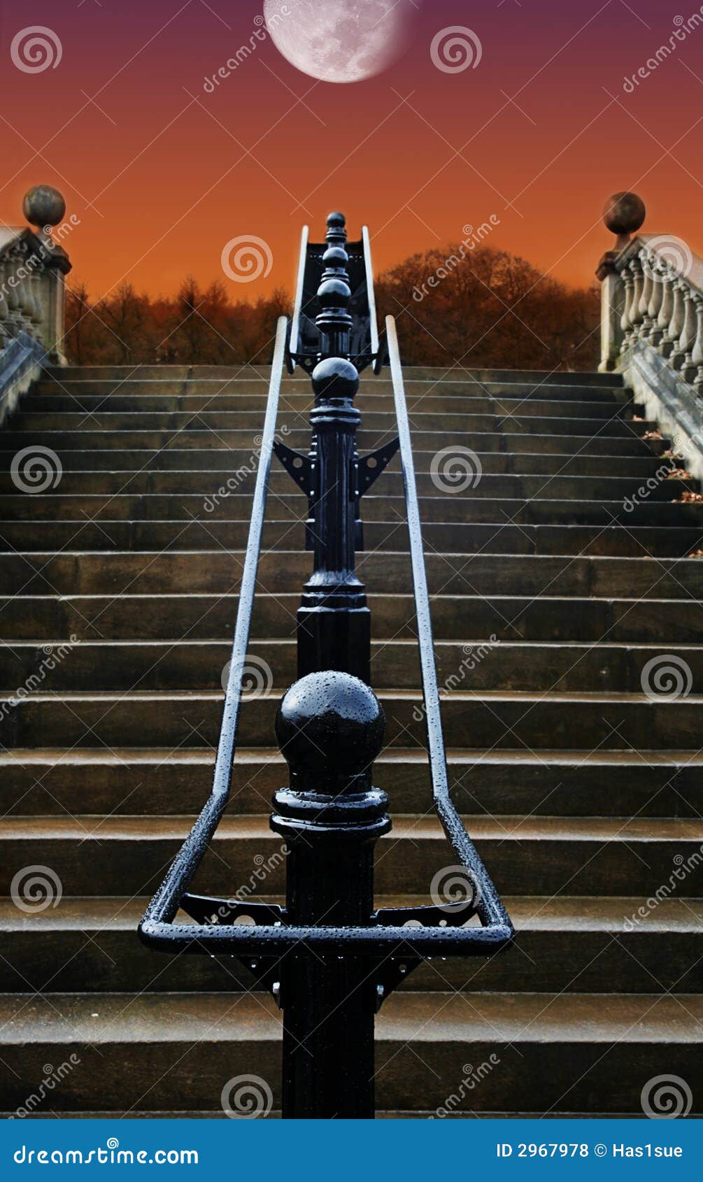 Staircase to the Moon stock photo. Image of london, drops 2967978