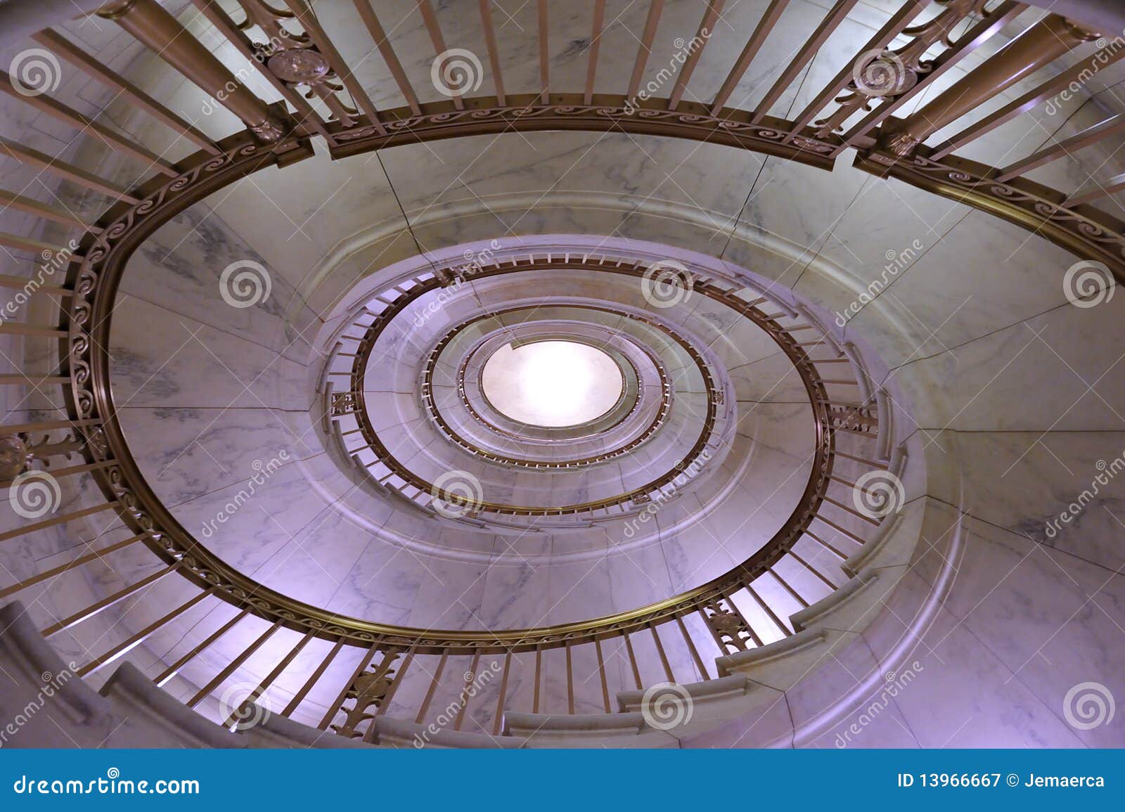 staircase at the us supreme court, washington, dc