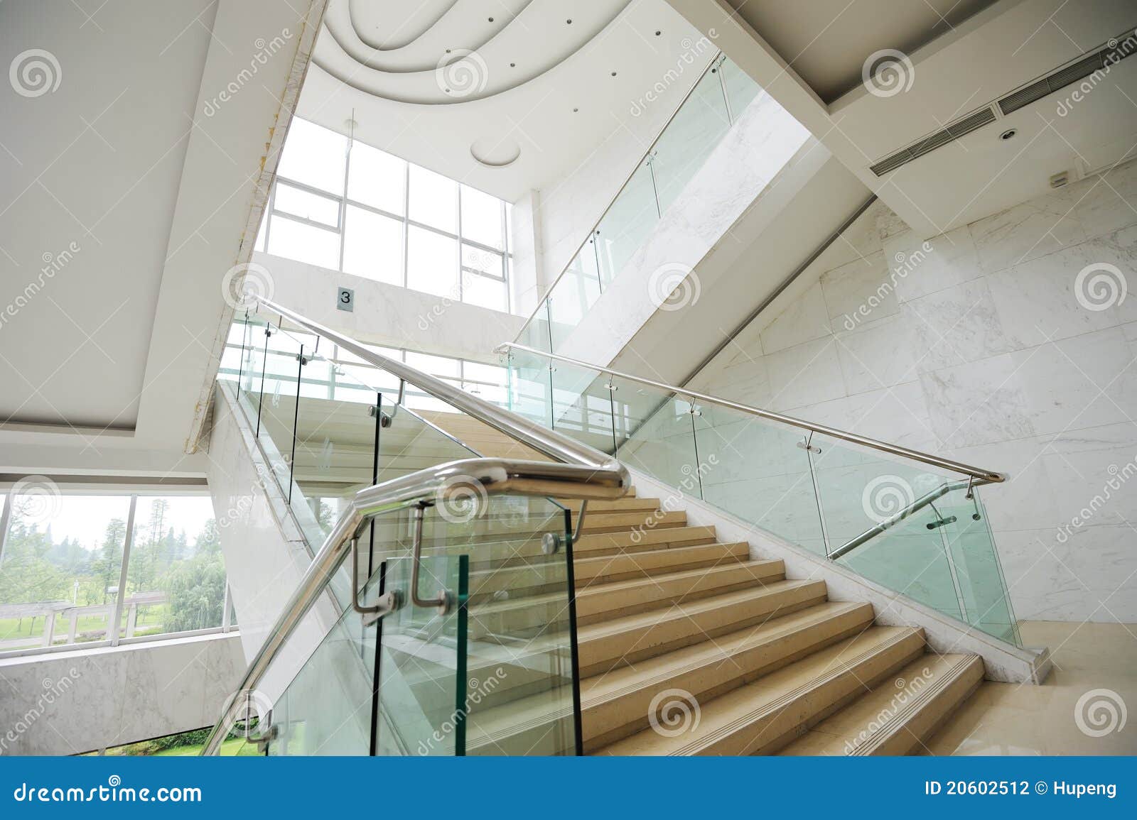 Stairs in the hotel stock photo. Image of holiday, clean - 20602512