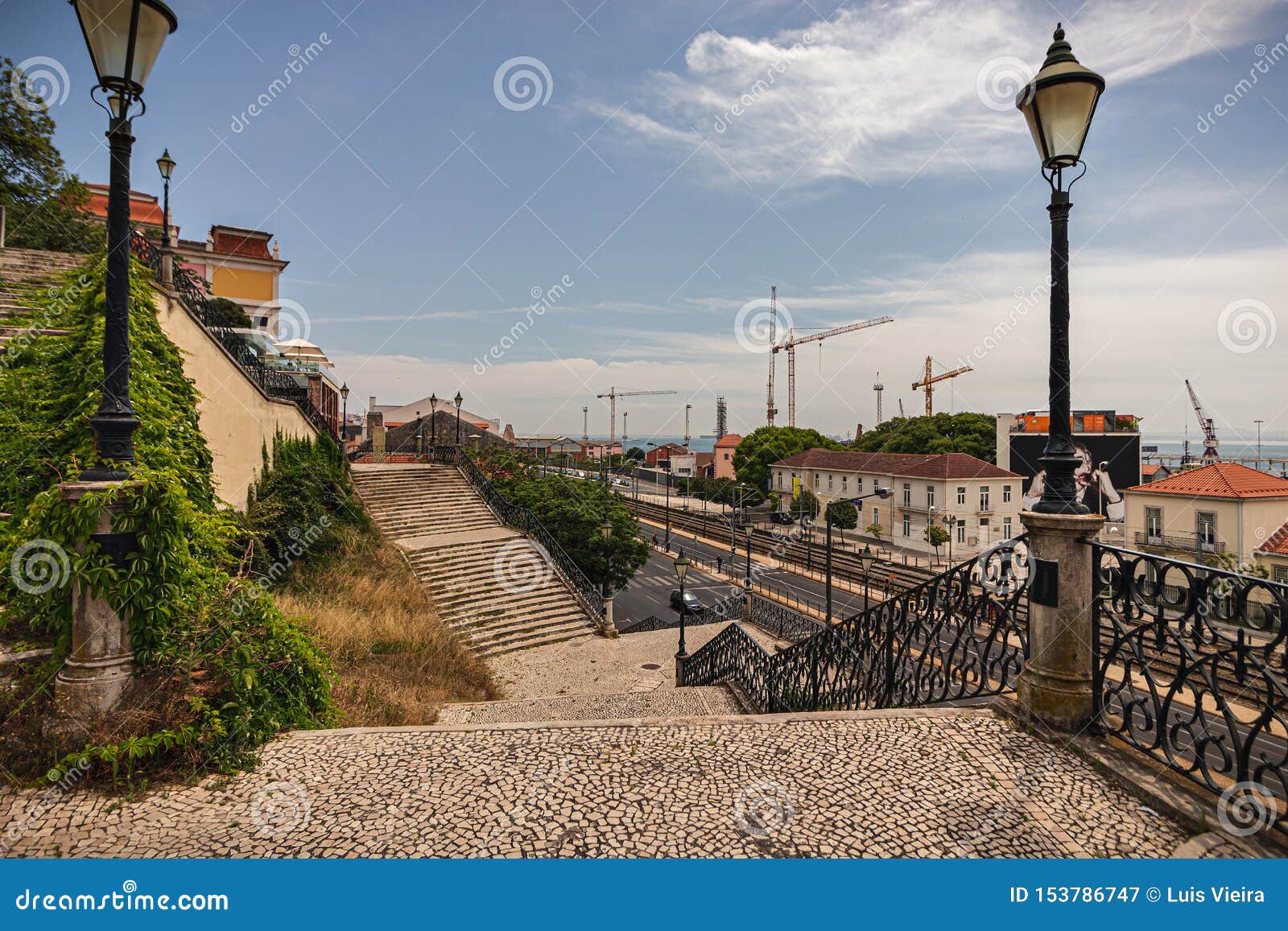 stairs from one of the many viewpoints in alcÃÂ¢ntara