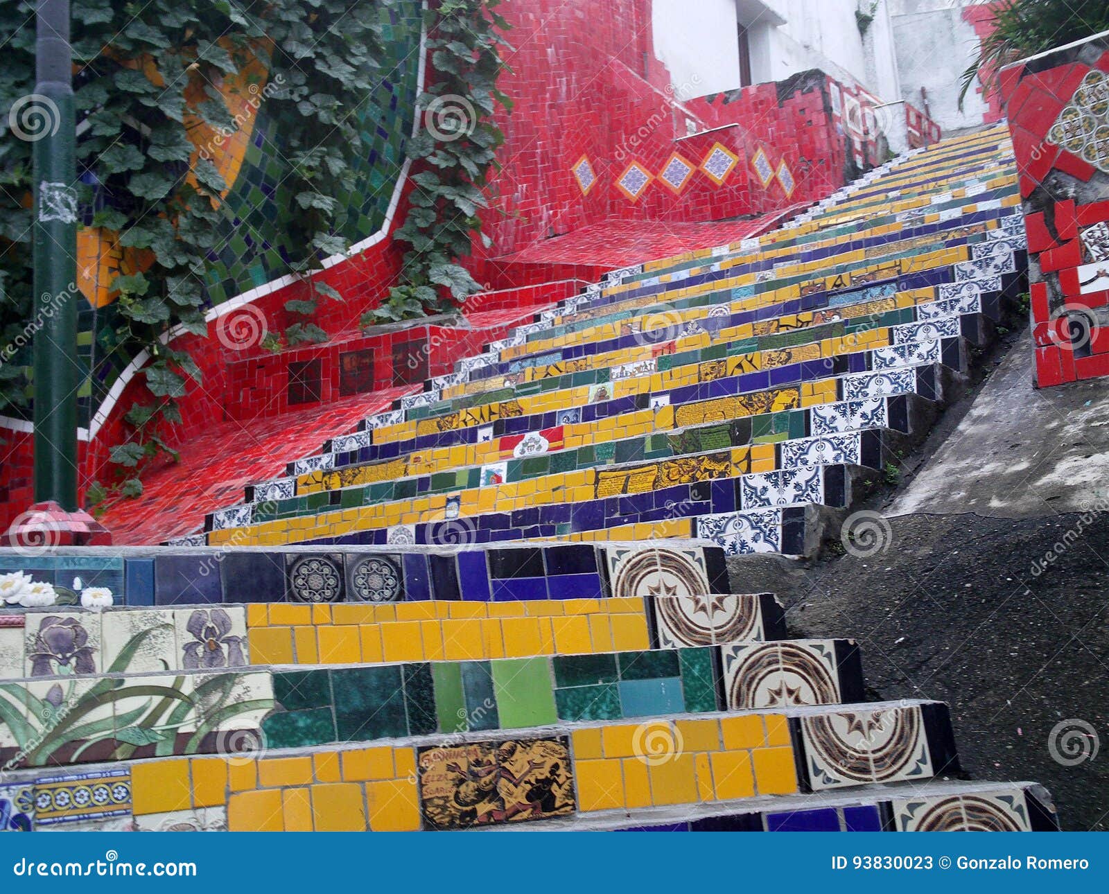 stairs in rio de janeiro