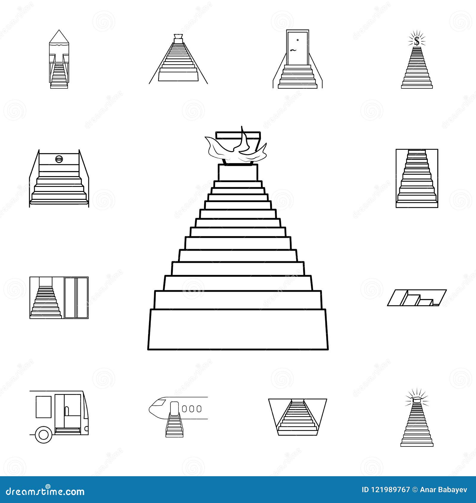 Stair To Heaven Hell Stock Illustrations 9 Stair To Heaven Hell Stock Illustrations Vectors Clipart Dreamstime