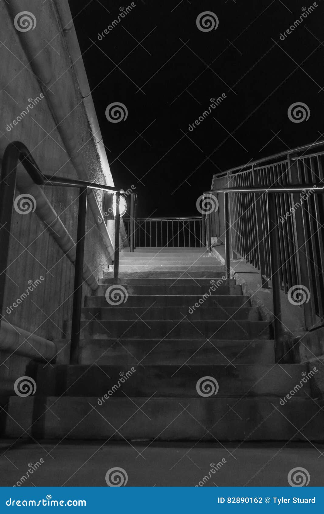 Stairway Black and White stock photo. Image of outdoor 82890162