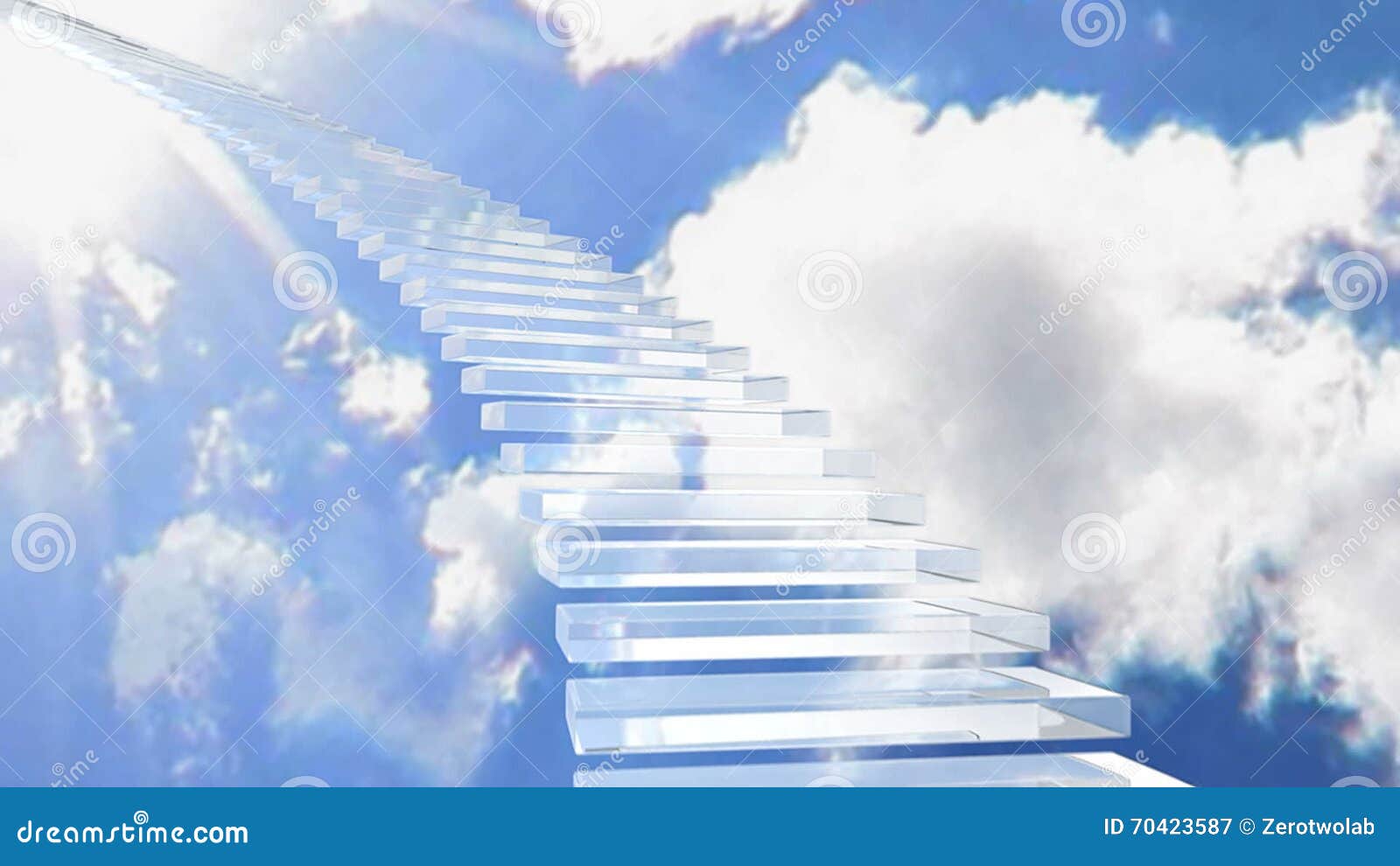 Stairway To Heaven Stock Video Video Of Light Ladder