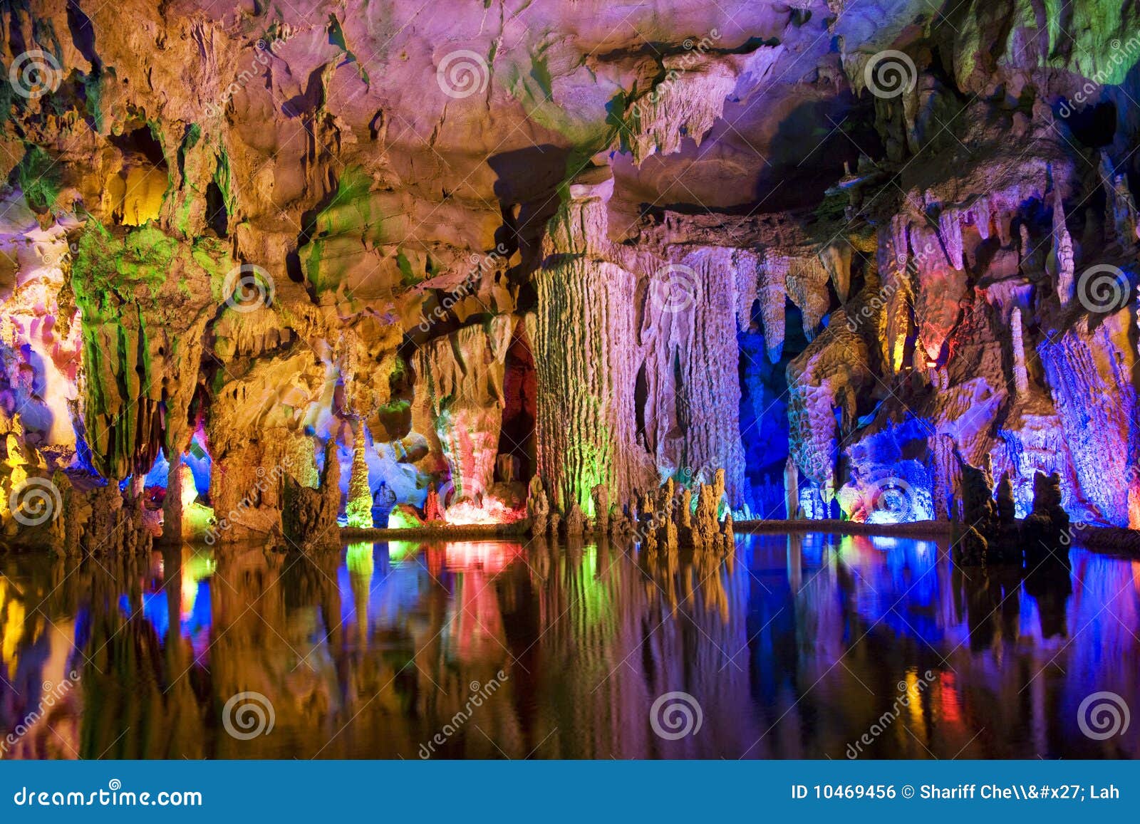 stalactite and stalagmite formations