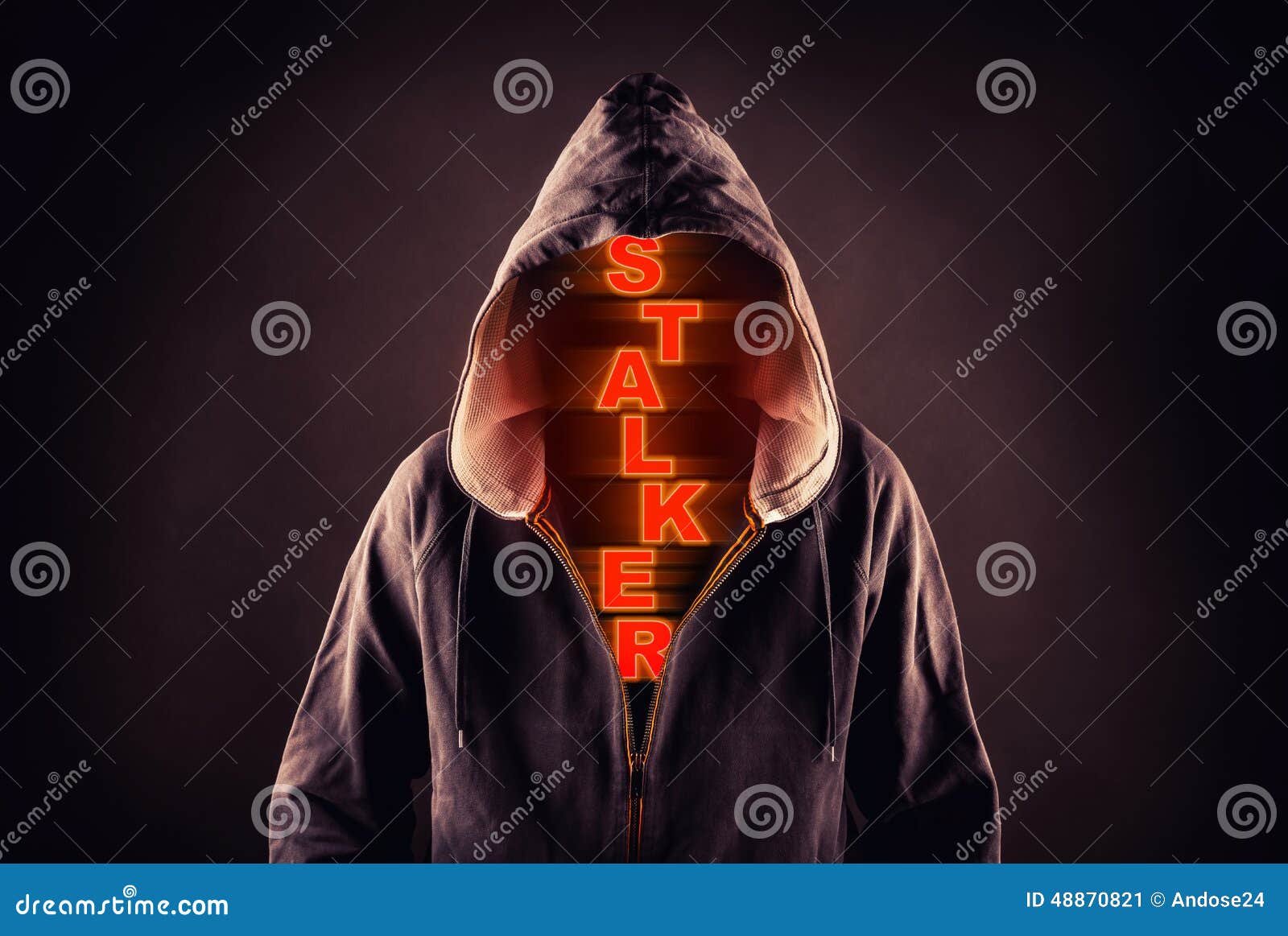 Stalker stock image. Image of concept, danger, hacker 48870821