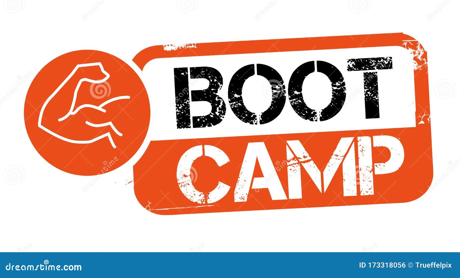 Stamp BOOT CAMP Vector Illustration Stock Vector Illustration of