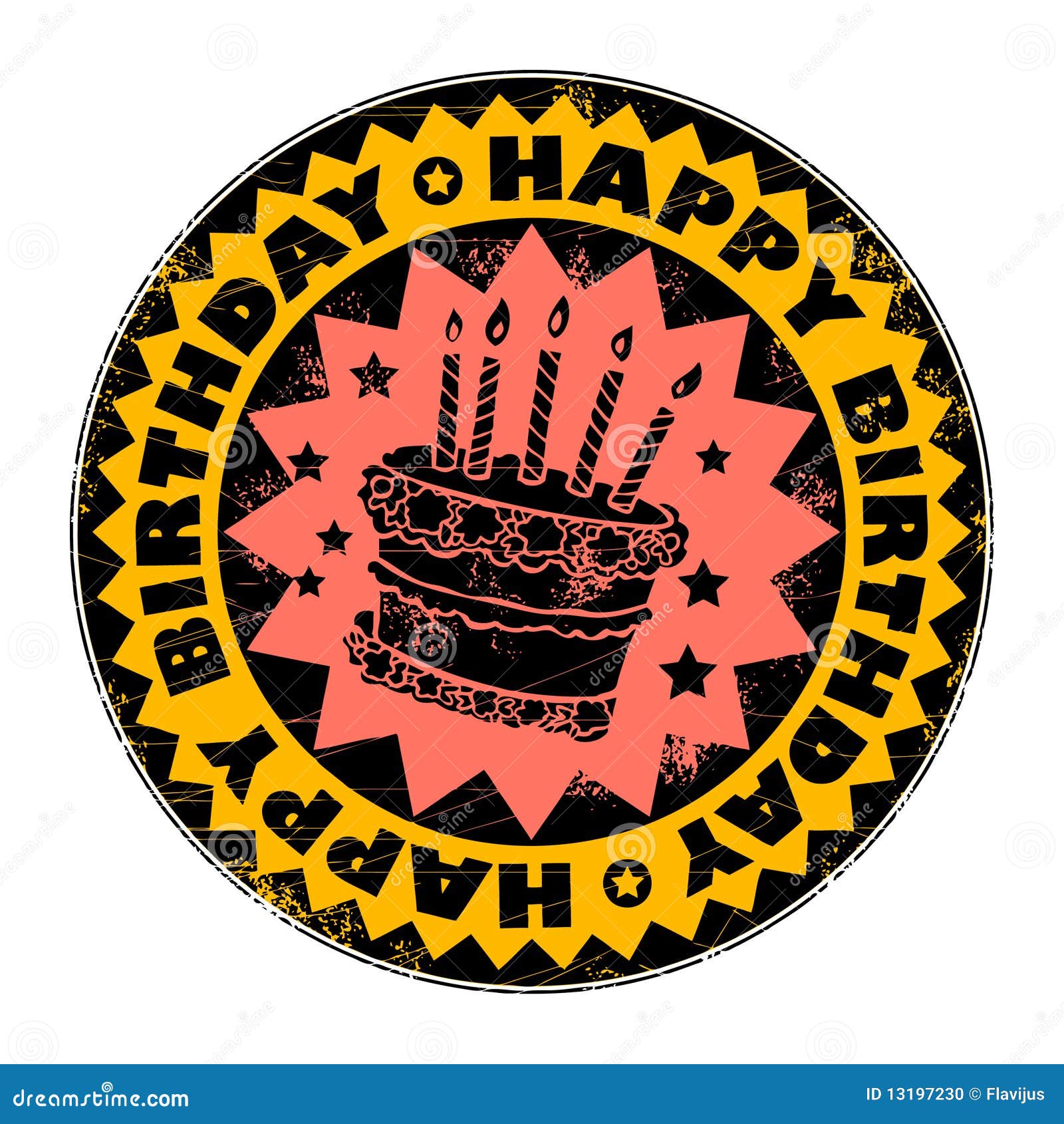 Happy Birthday Stamp Royalty Free SVG, Cliparts, Vectors, and Stock  Illustration. Image 36053776.