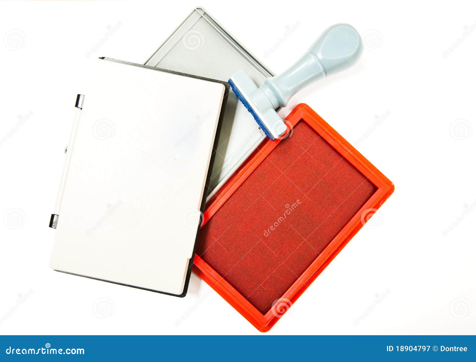 Stamp and pad stock image. Image of equipment, tools 18904797