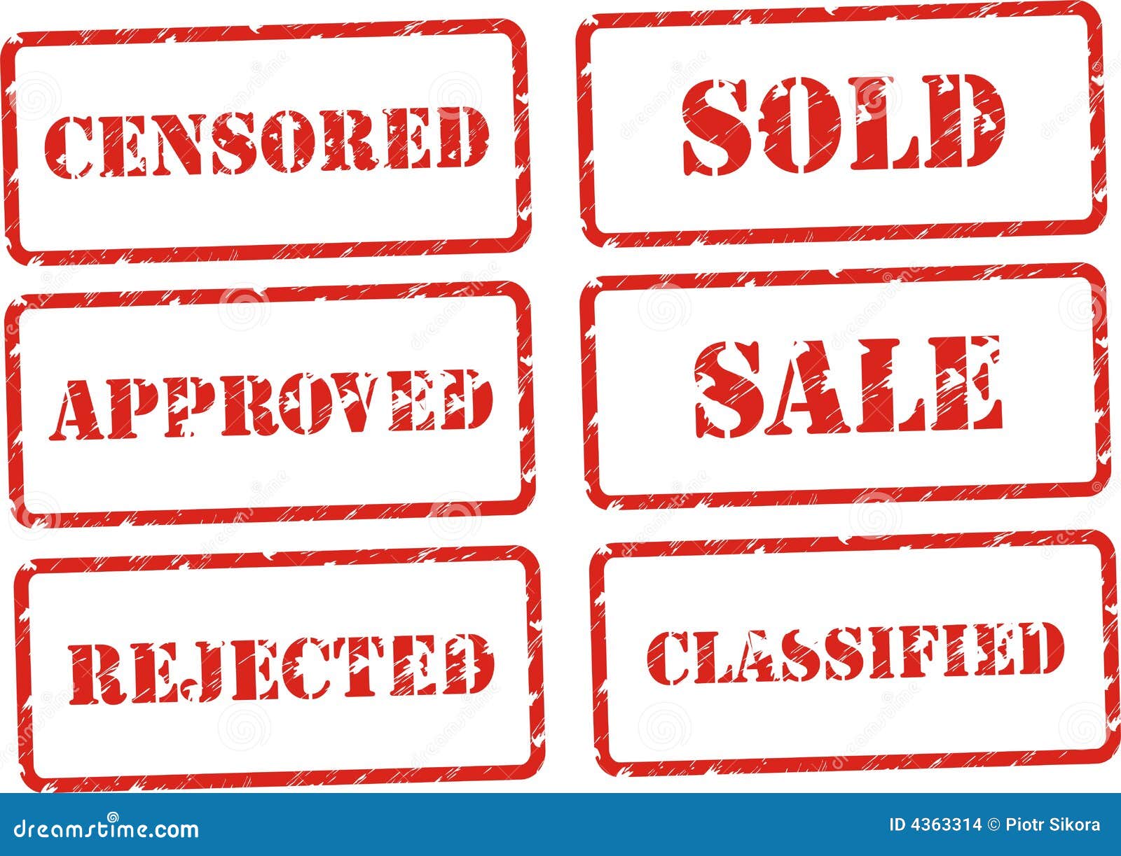 Stamp signs stock illustration. Illustration of approved 4363314