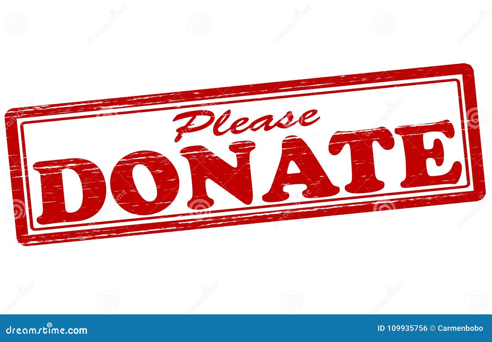 Please Donate Simple Donation Text Message Stock Illustration 1930236497