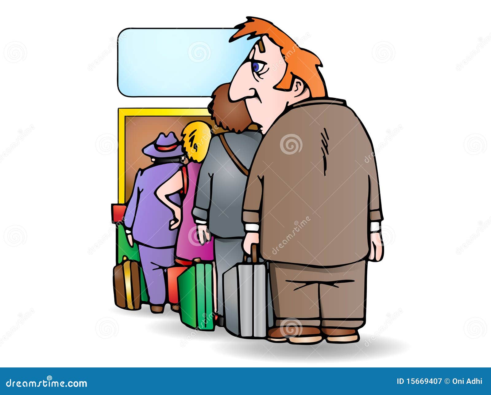 Stand In Line Royalty Free Stock Photography Image 15669407