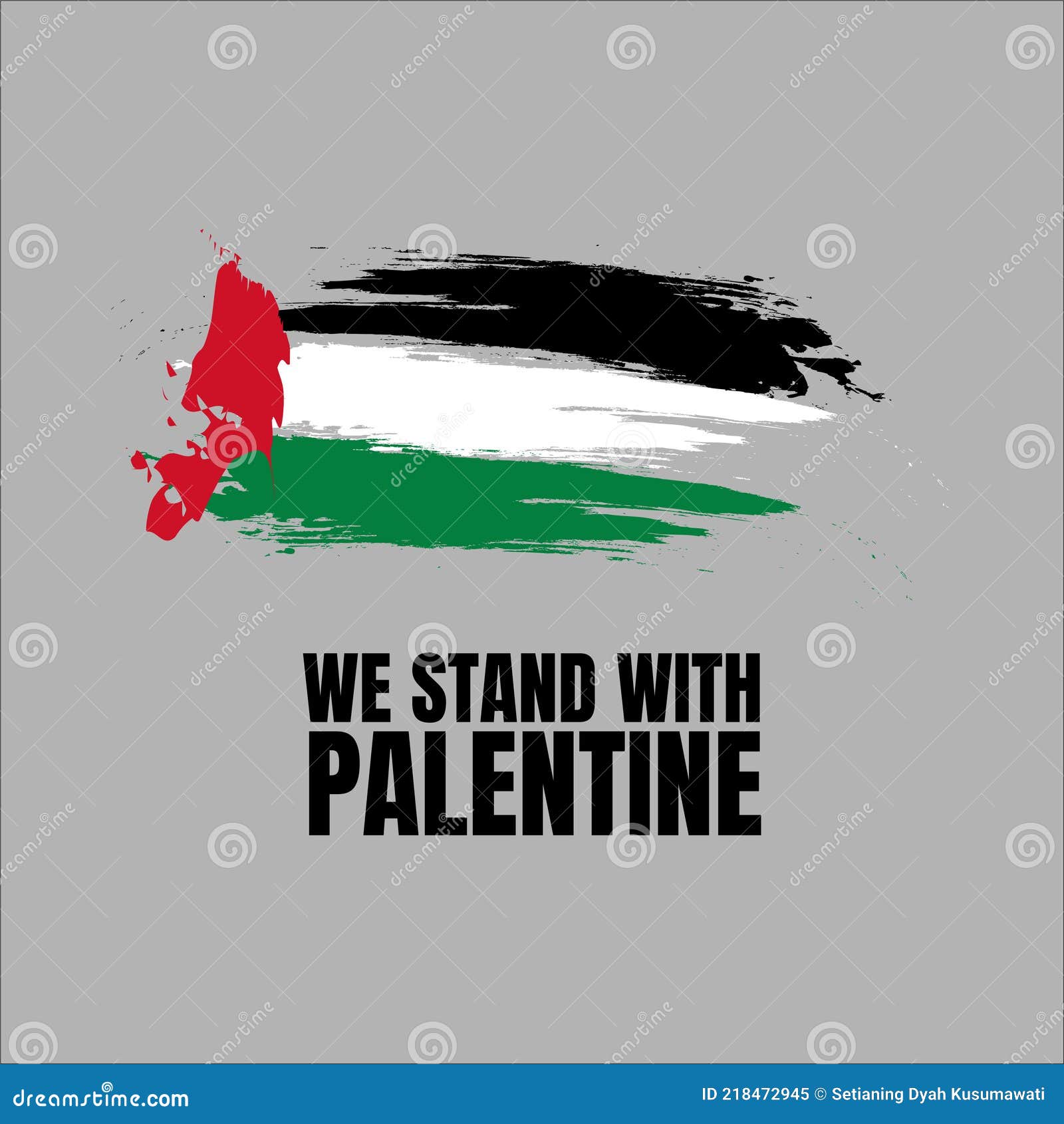 With we palestine stand We Stand