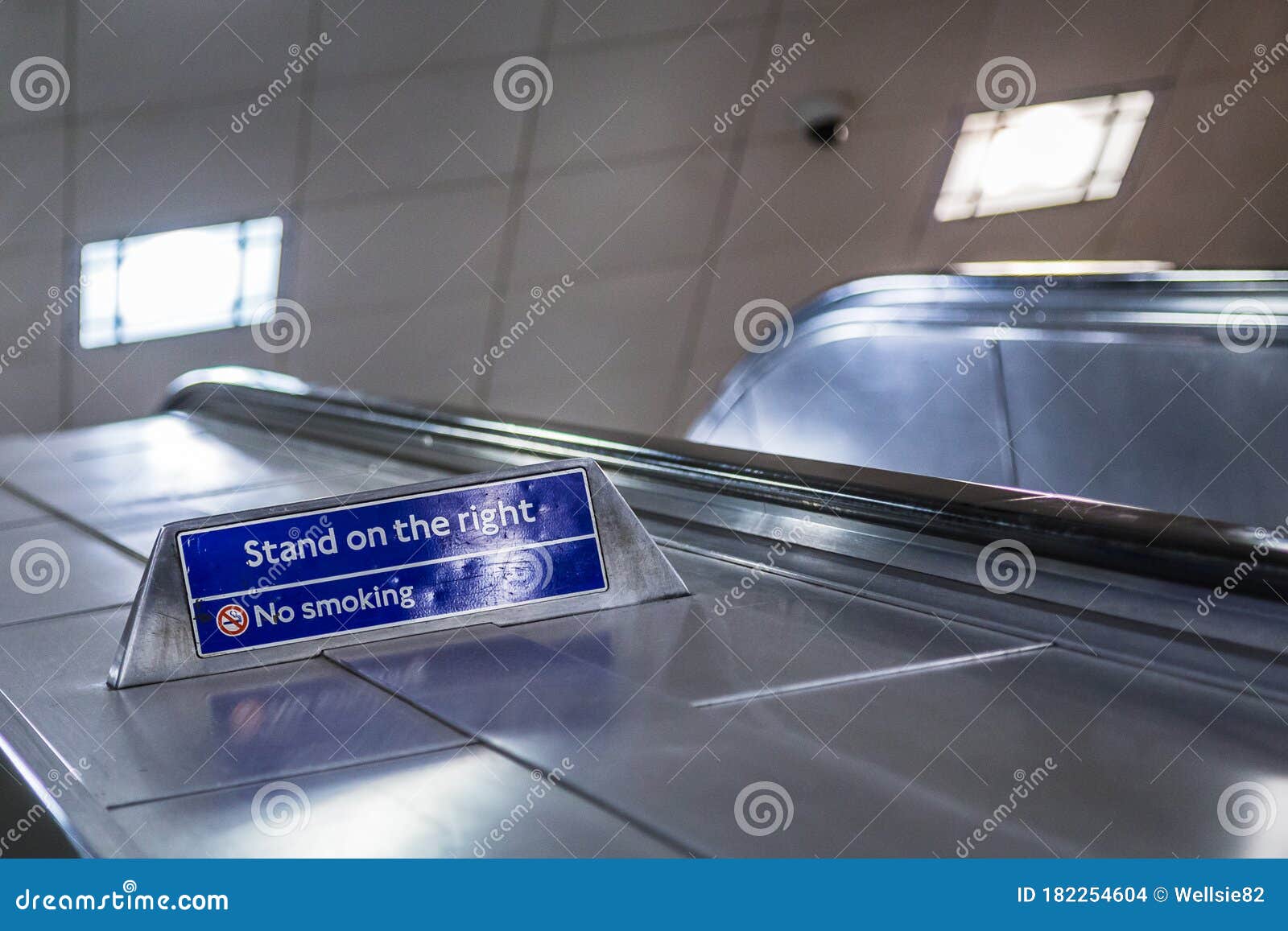 Stand on the right stock photo. Image of sign, city 182254604