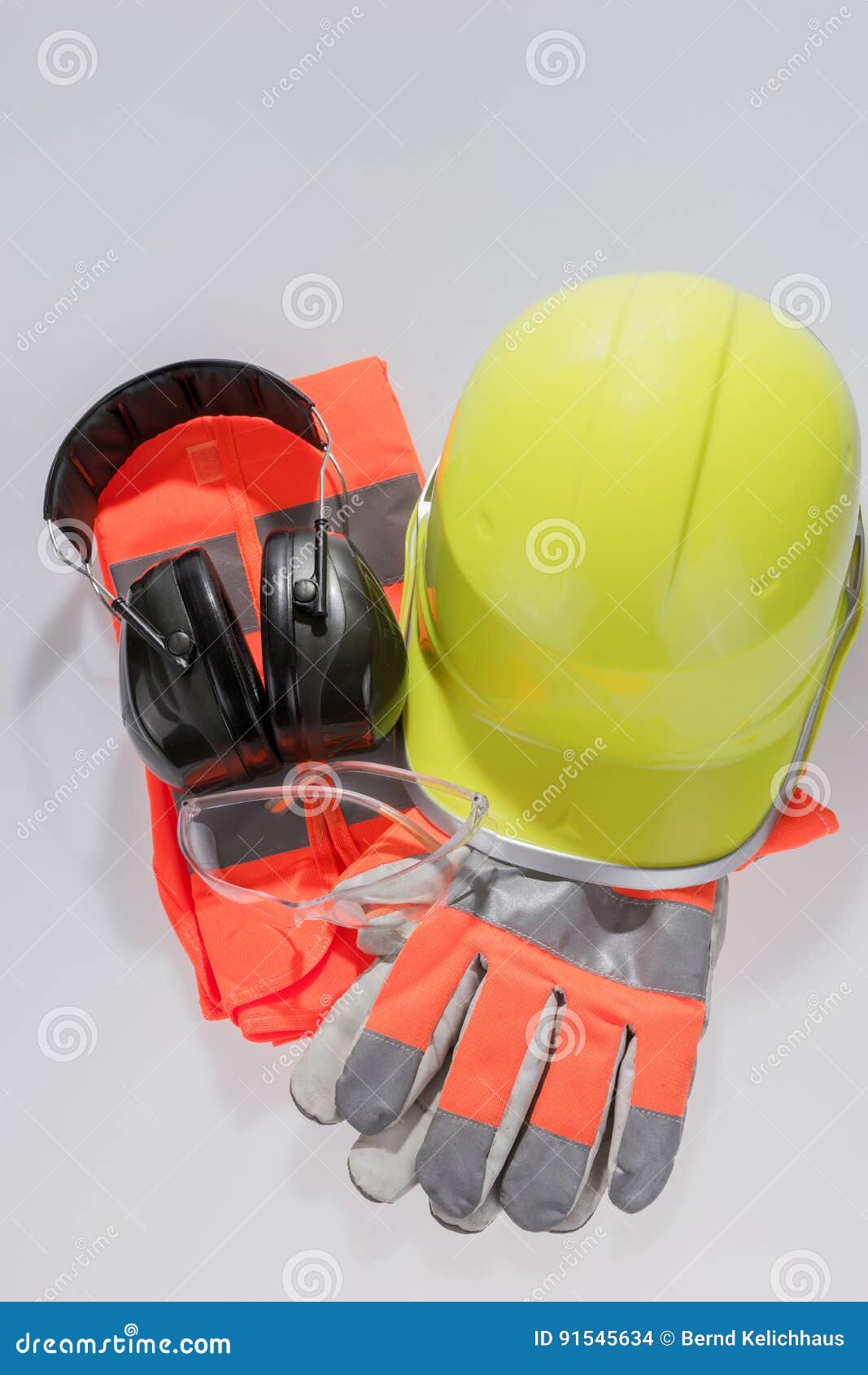 Standard Construction Safety Equipment Stock Photo Image of safety, construction 91545634