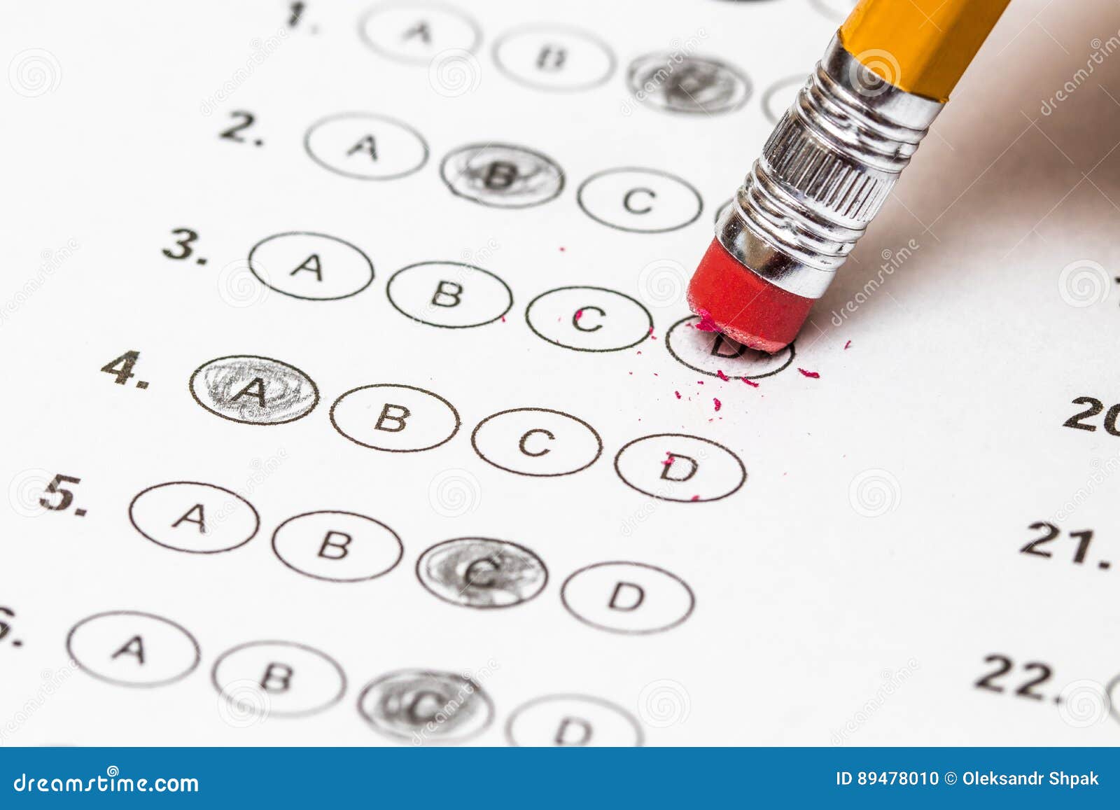 standardized-quiz-or-test-score-sheet-with-multiple-choice-answers