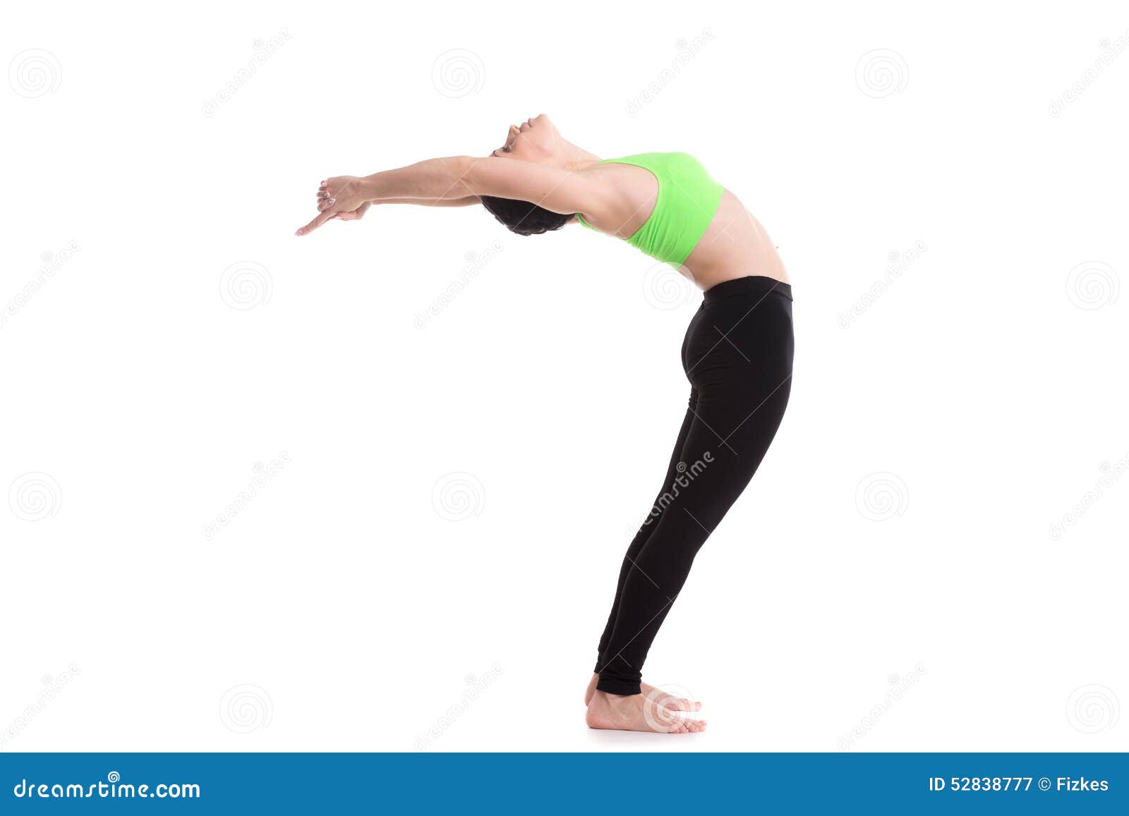 standing backward bend (ardha chakrasana)