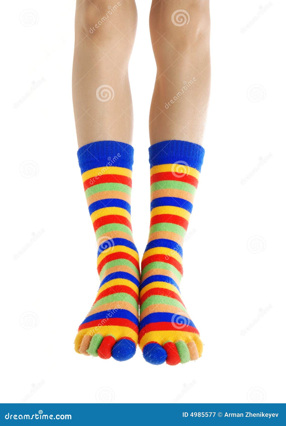 standing in hosiery