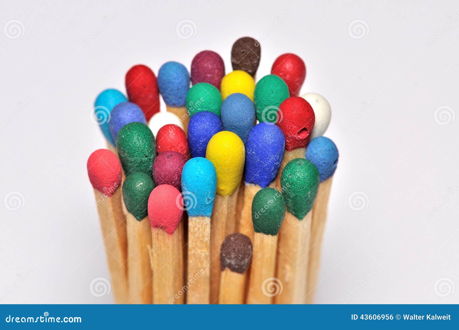 Standing match head stock photo. Image of inflame, group 43606956