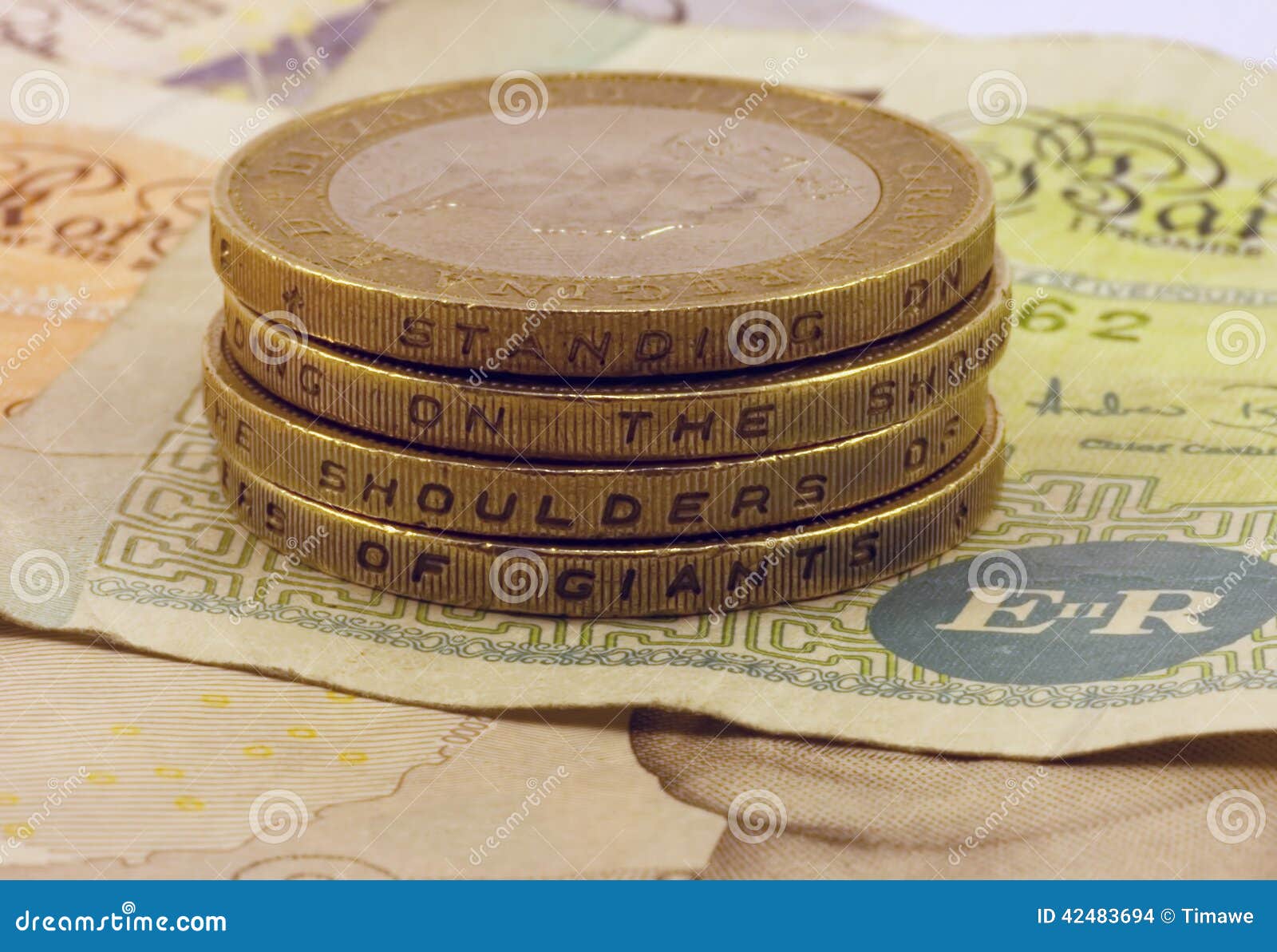 Standing on the Shoulders of Giants Editorial Stock Image Image of
