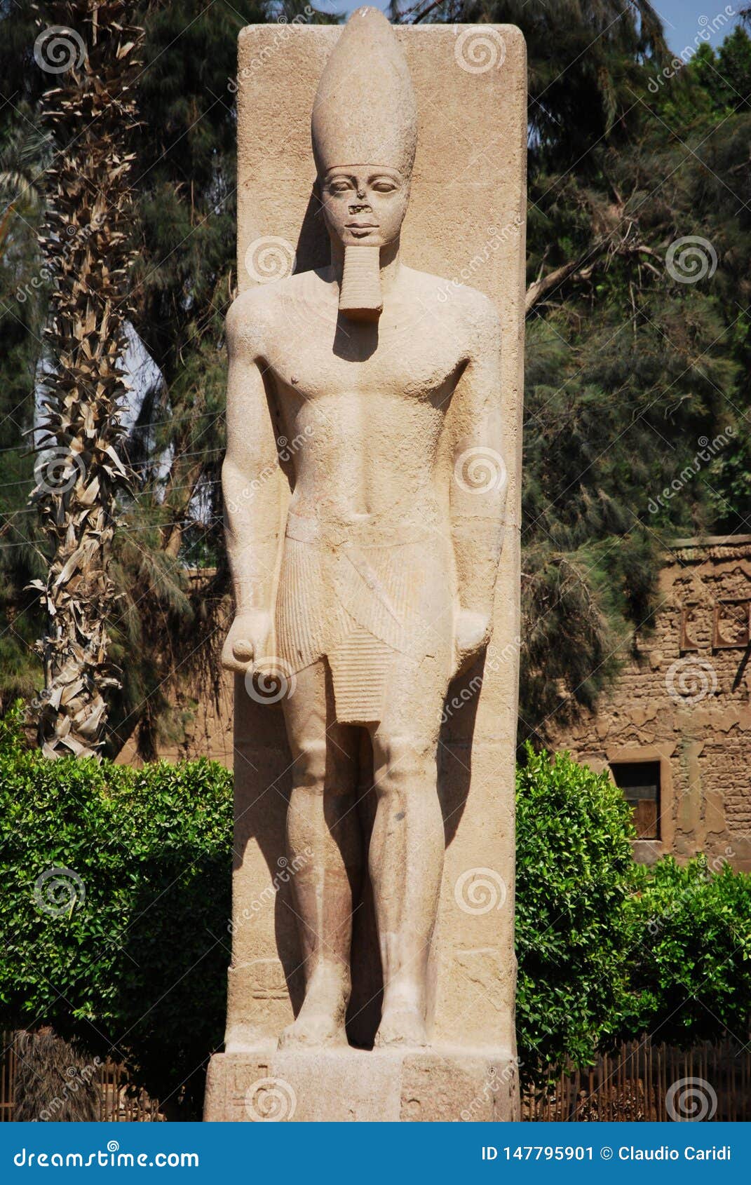 Standing Statue of Ramses II, Egypt Editorial Photo Image of