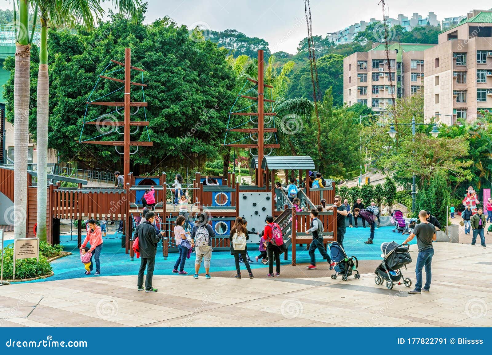 Stanley Plaza on Hong Kong Island in Hong Kong City at Daytime