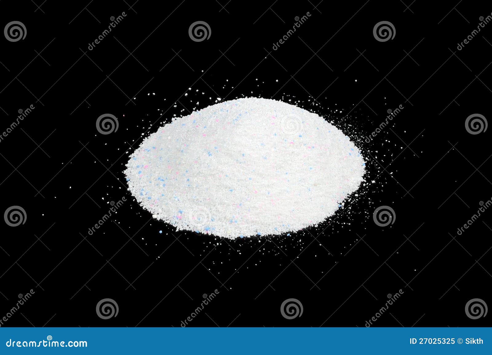 Stapel des Waschpulvers stockbild. Bild von kristall - 27025325