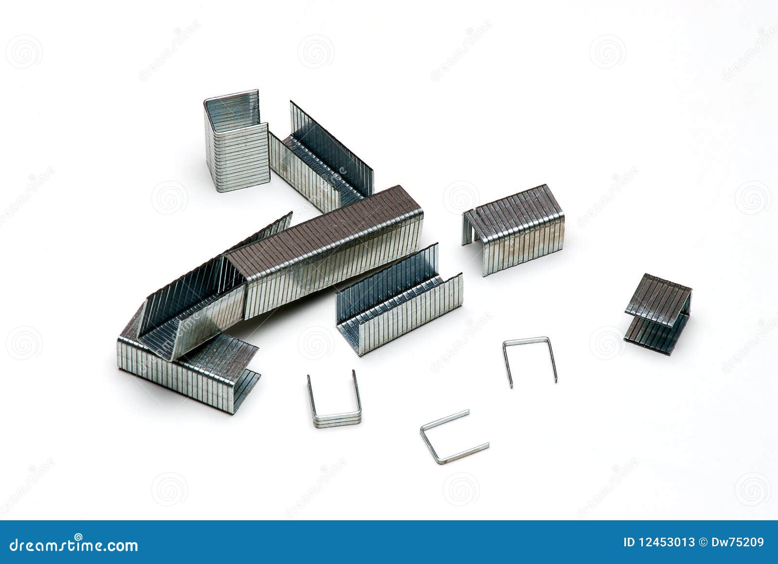 Staples stock image. Image of sharp, background, single 12453013
