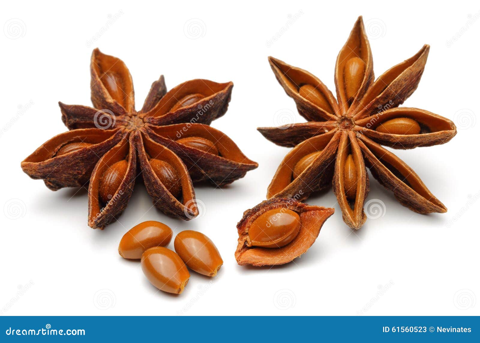Star anise and aniseed stock image. Image of food, herbe 61560523
