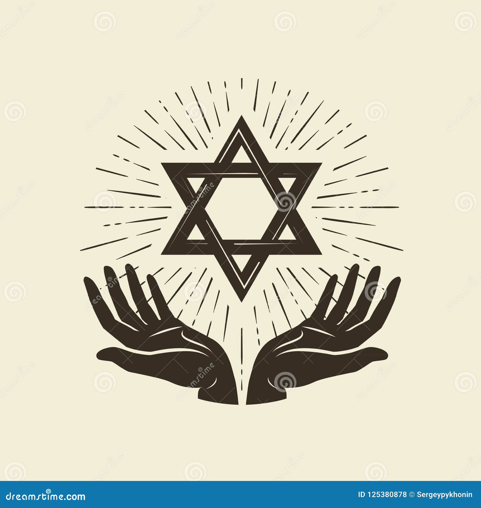 star of david, . israel or judaism emblem.  