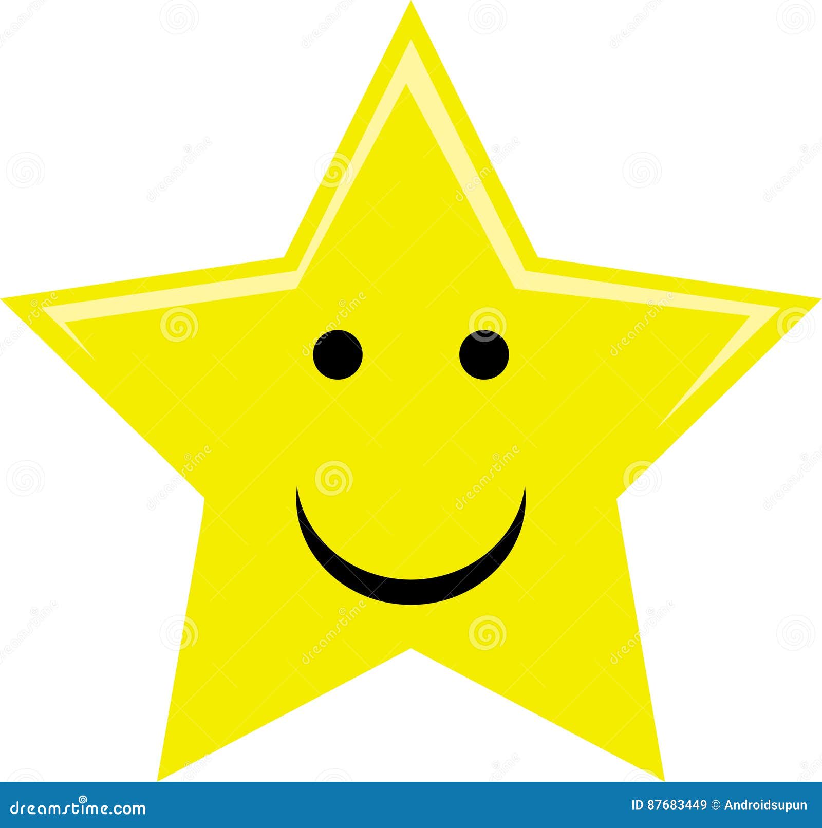 Red Star Emoticon Symbol, Pixel Art Design Vector Illustration