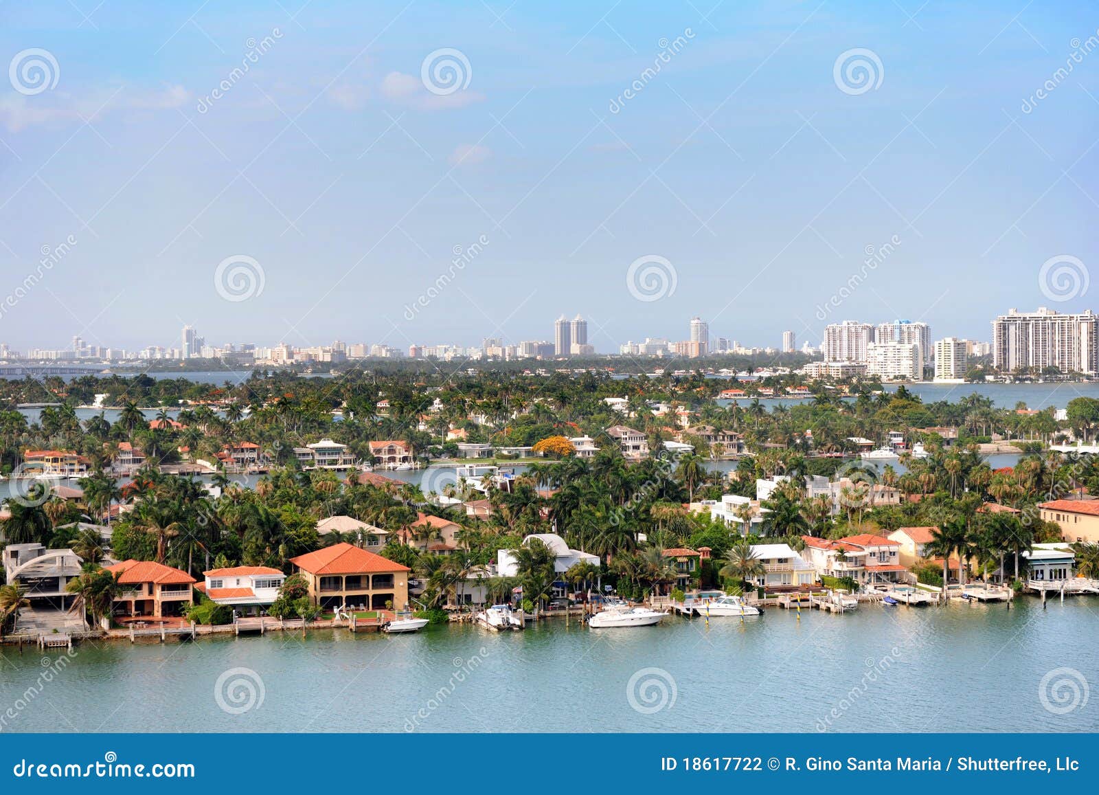 Star Island in Miami stock photo. Image of america, island 18617722