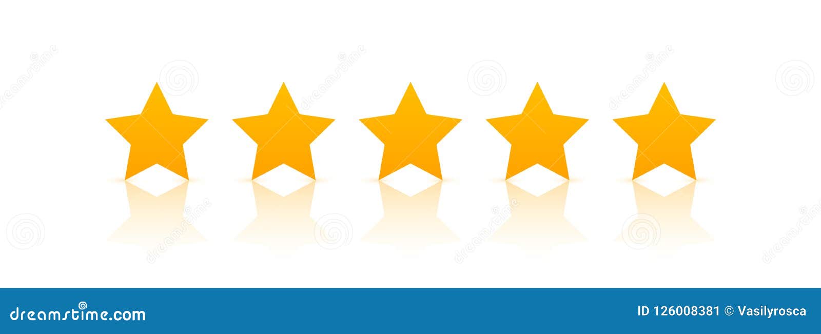5 star rating icon . rate vote like ranking 