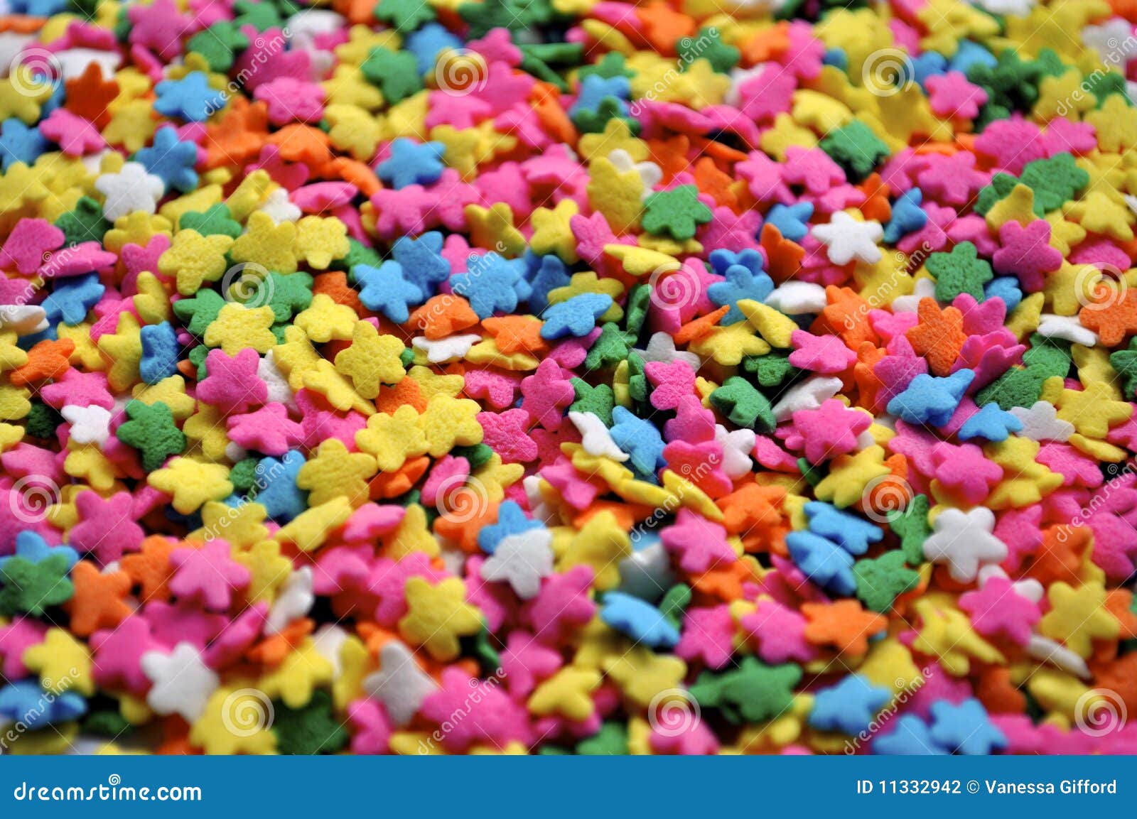 Star Sprinkles stock photo. Image of cupcake, cream, hundreds 11332942