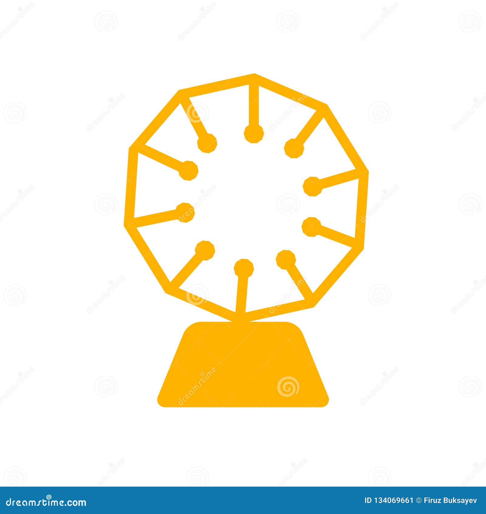 Stargate Icon. Trendy Stargate Logo Concept On White Background Vector