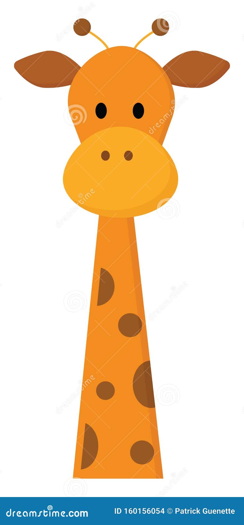 staring giraffe  or color 