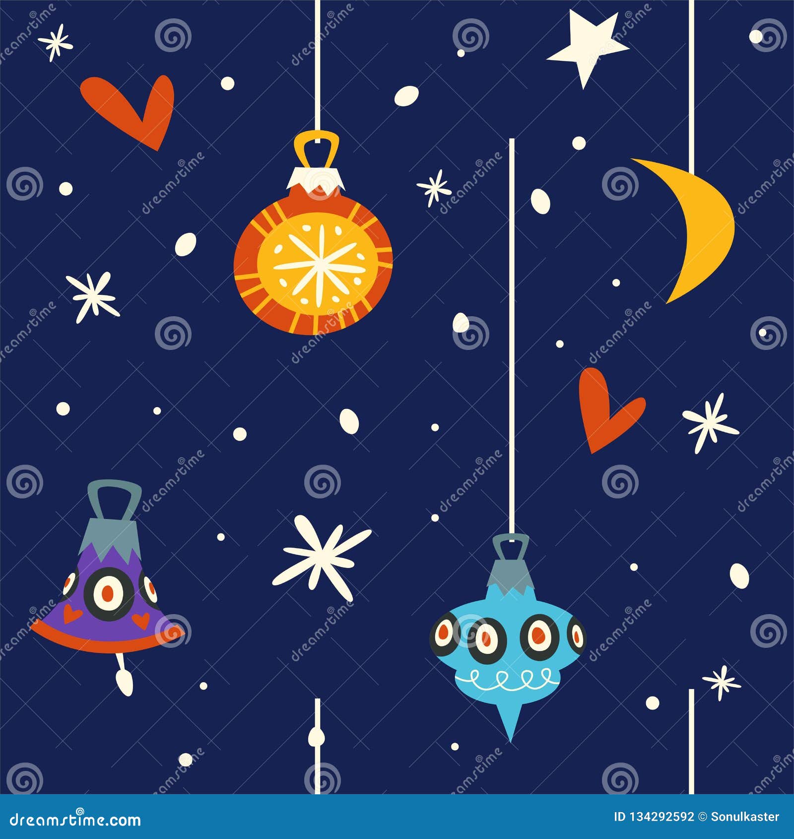 Download Starry Night At Winter Sky Merry Christmas Holiday New ...