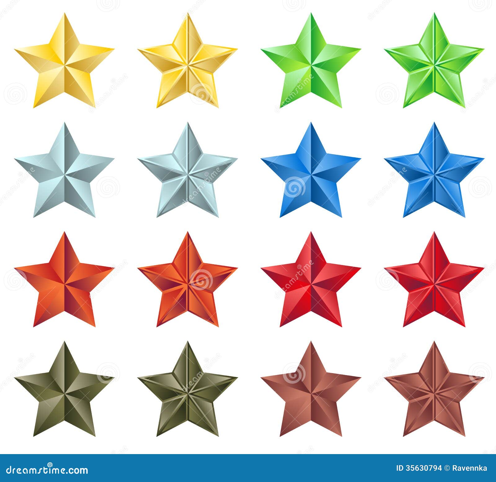 Stars Collection Stock Images Image: 35630794 Stars Collection Stock Images Image: 35630794