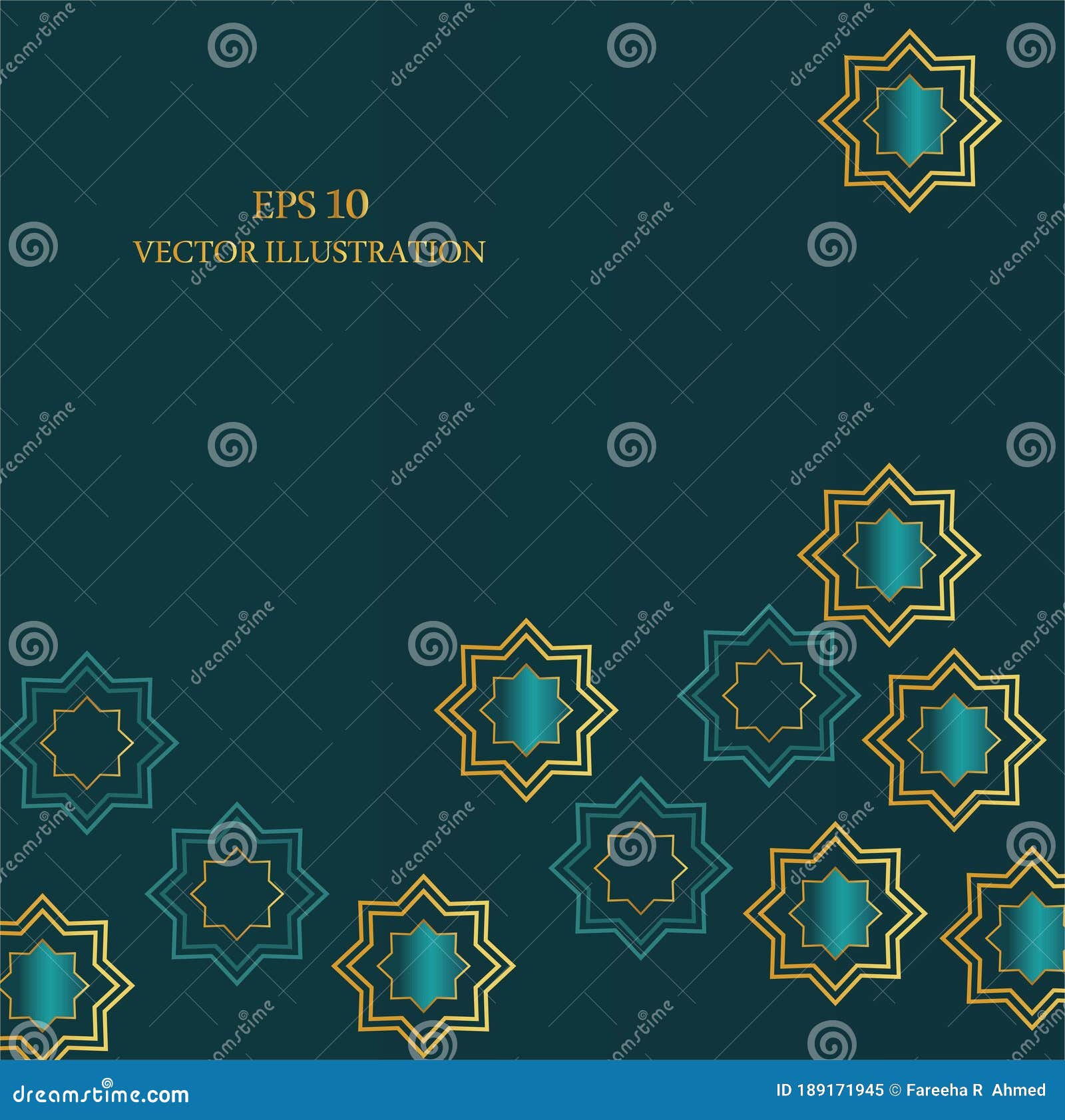 stars pattern for background, cards, islamic pattern  