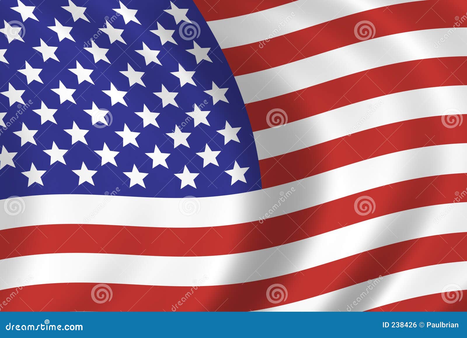 Stars & Stripes stock illustration. Illustration of star - 238426