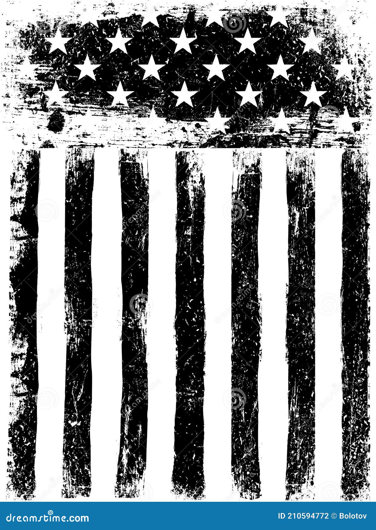 american flag clip art vertical