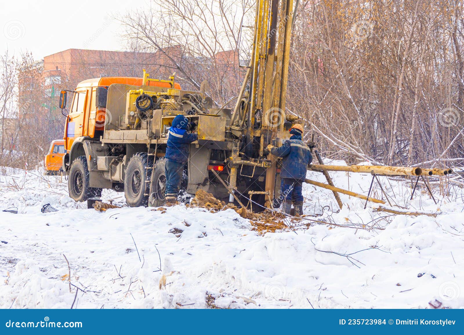 Before Construction, Geological Studies of the Structure and Depth of