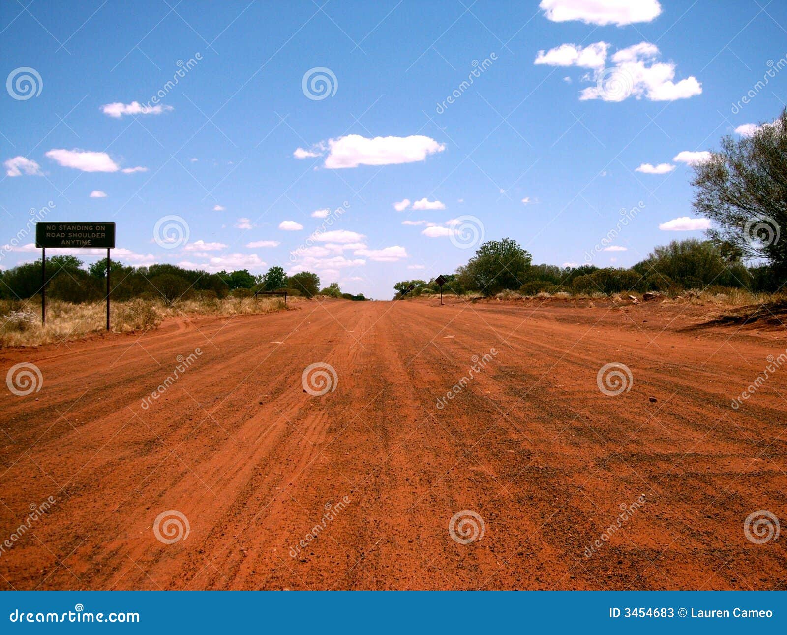 Start of Docker River Road editorial stock photo. Image of precipitation 3454683