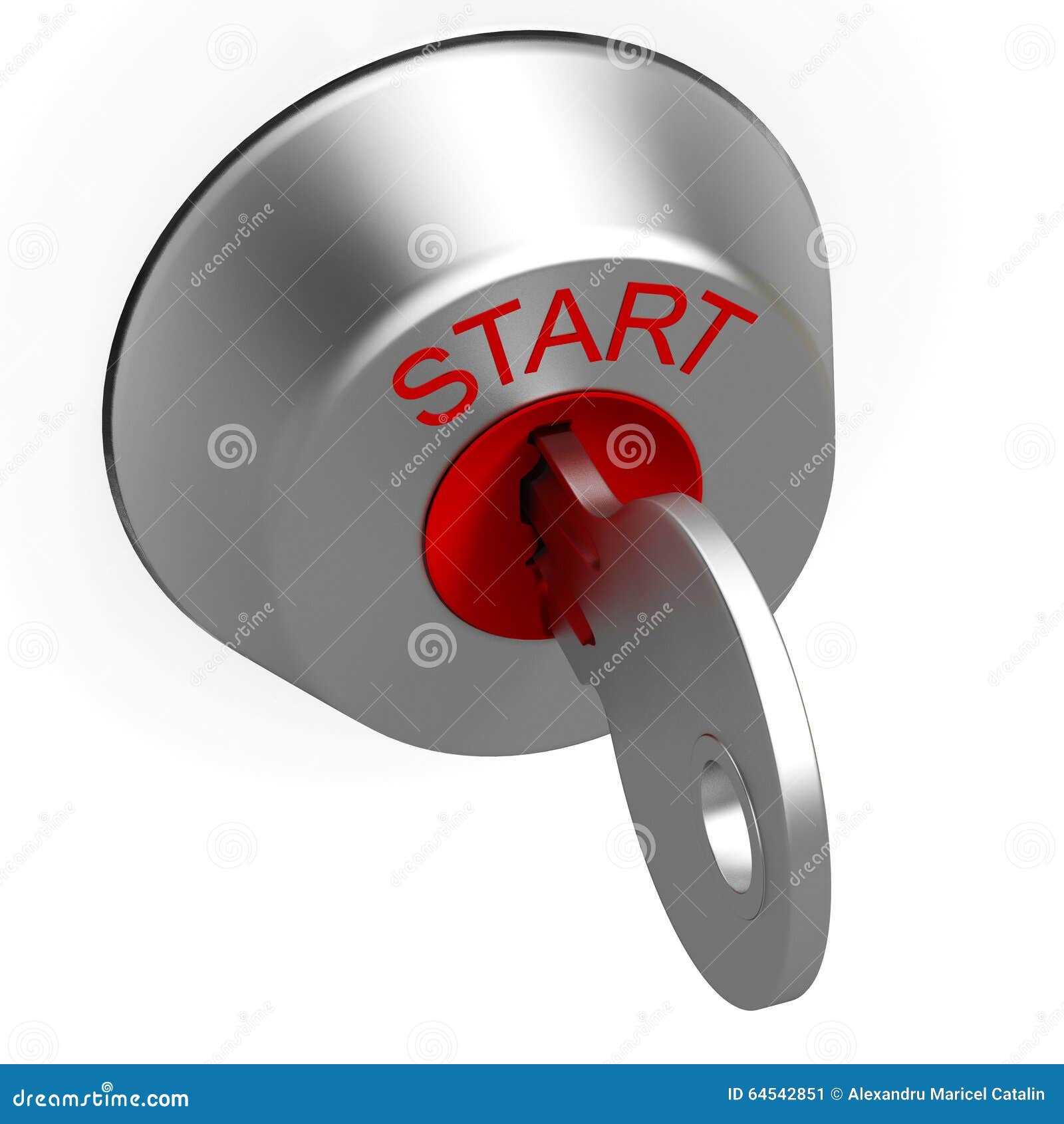 Start Key Showing Car Ignition Stock Image Image of engine, unlocking