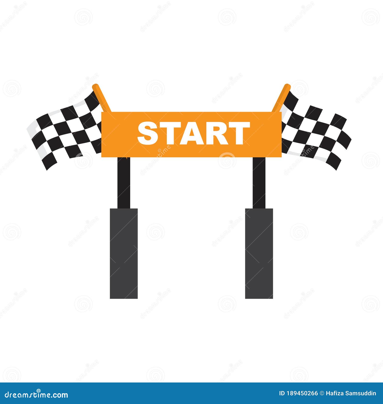 start line clipart